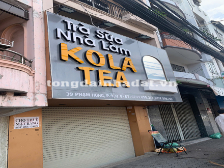 4 Cho mặt bằng 39 Phạm Hùng, P.9, Q.8, TPHCM 