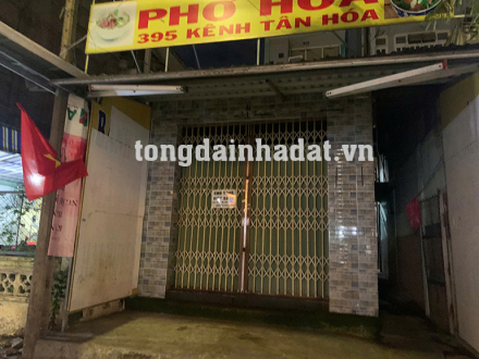 4 Cho thuê nhà số 395 Kênh Tân Hoá, P.Hoà Thạnh, Q.Tân Phú, TPHCM 