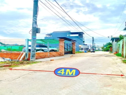 4 Em chính chủ, đang cần vốn làm ăn nên em bán miếng đất Hẻm 07, Đường Ba Rùa, Phường Hưng Định, Thành phố Thuận An, Bình Dương