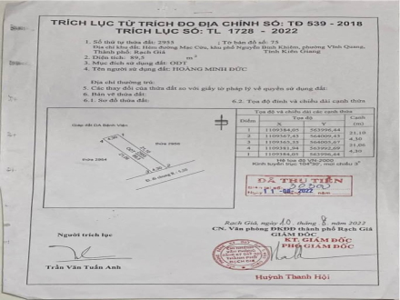 4 cần n nhà Rạch Giá gấp, ngộp ngân hàng. 745 đường Mạc Cửu. 