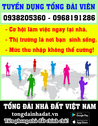 Tuyển dụng Tổng đài Nhà đất Việt Nam